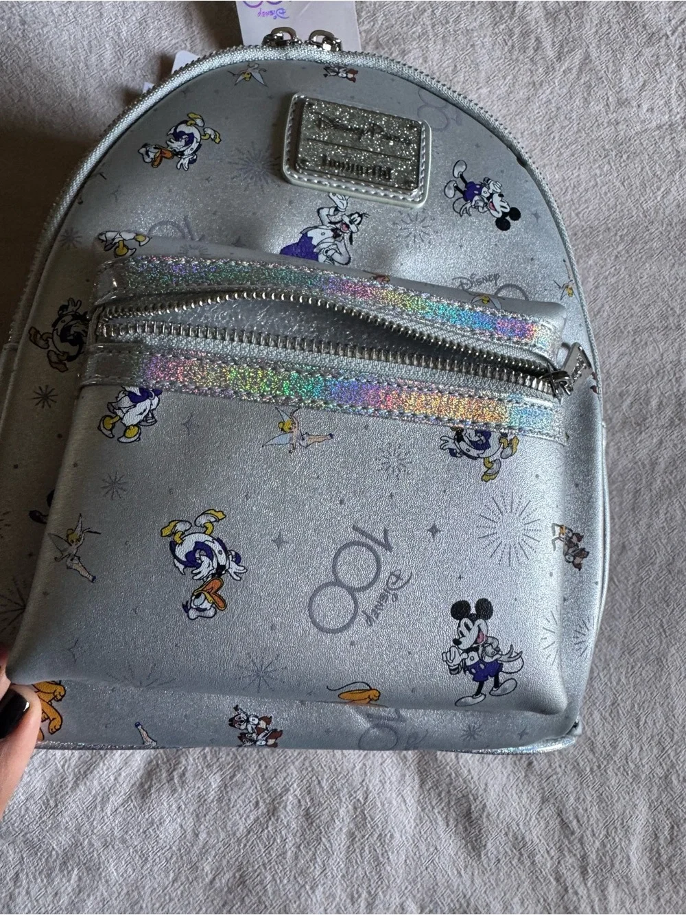 Disney Parks Disney100 Platinum Loungefly